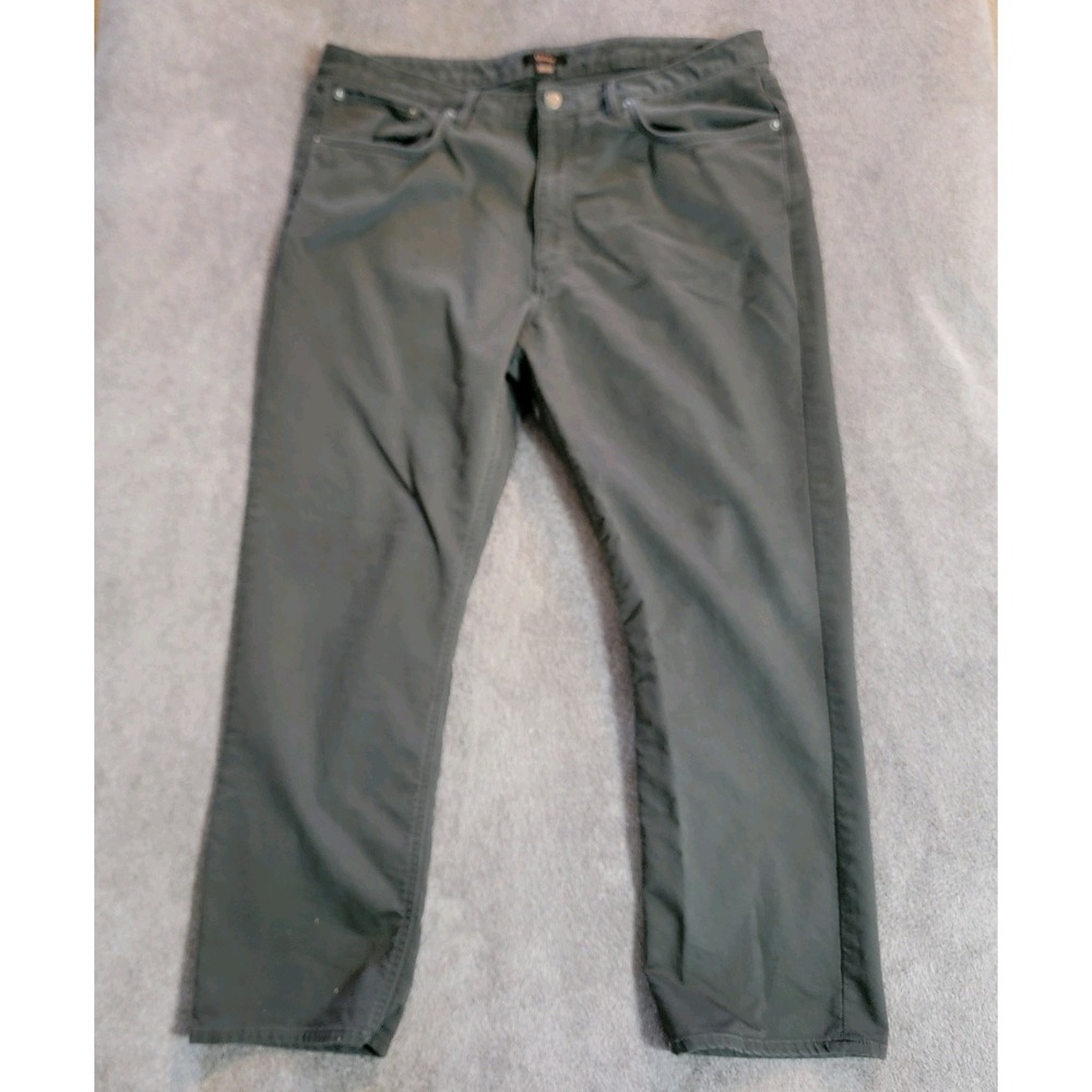 Quince Men's Comfort Stretch Traveler Pants 5Pocket Straight Dark Charcoal 38x30